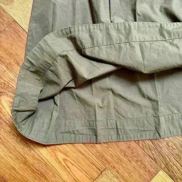 OVS |  Cotton green short sleeve mini dress size large - Picture 5 of 6